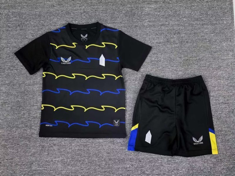 Kids-Everton 25/26 Third Black Soccer Jersey